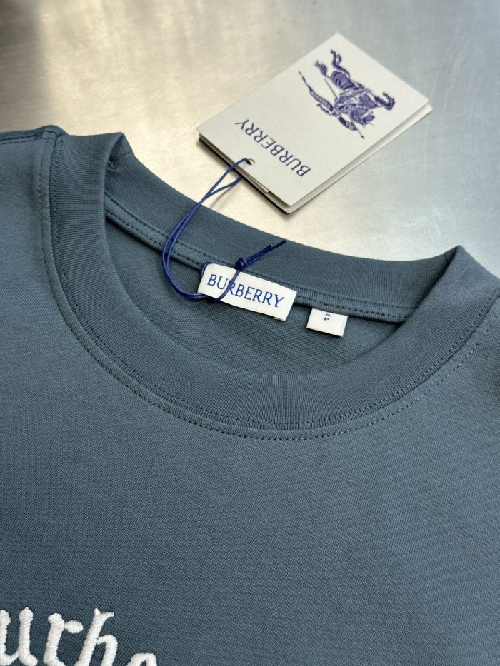 Burberry Check Flag Cotton T-shirt FZTX5906