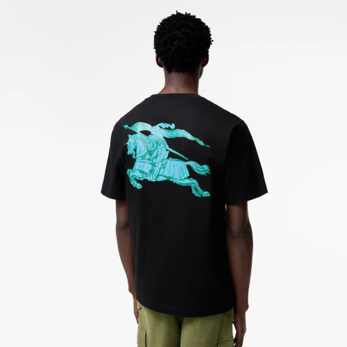 Burberry Heritage Logo Cotton T-shirt FZTX5918