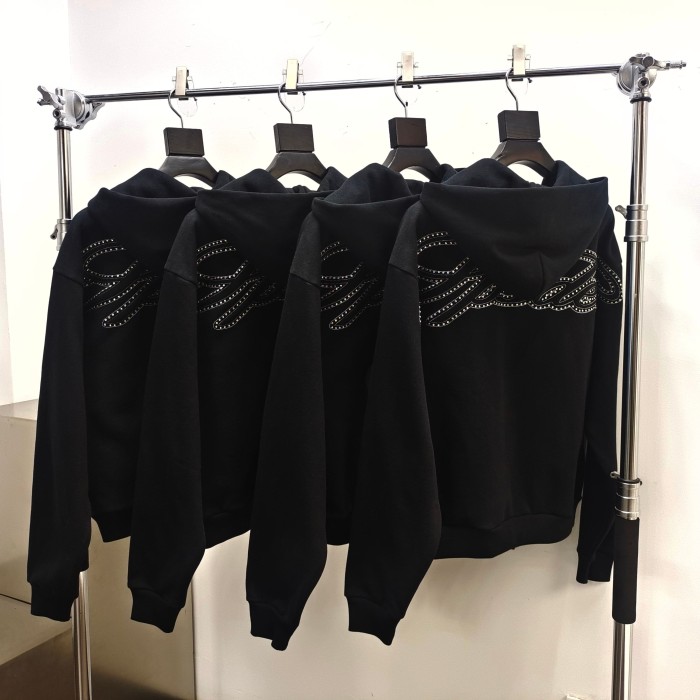 Sp5der Zipper hoodies FZWY2022