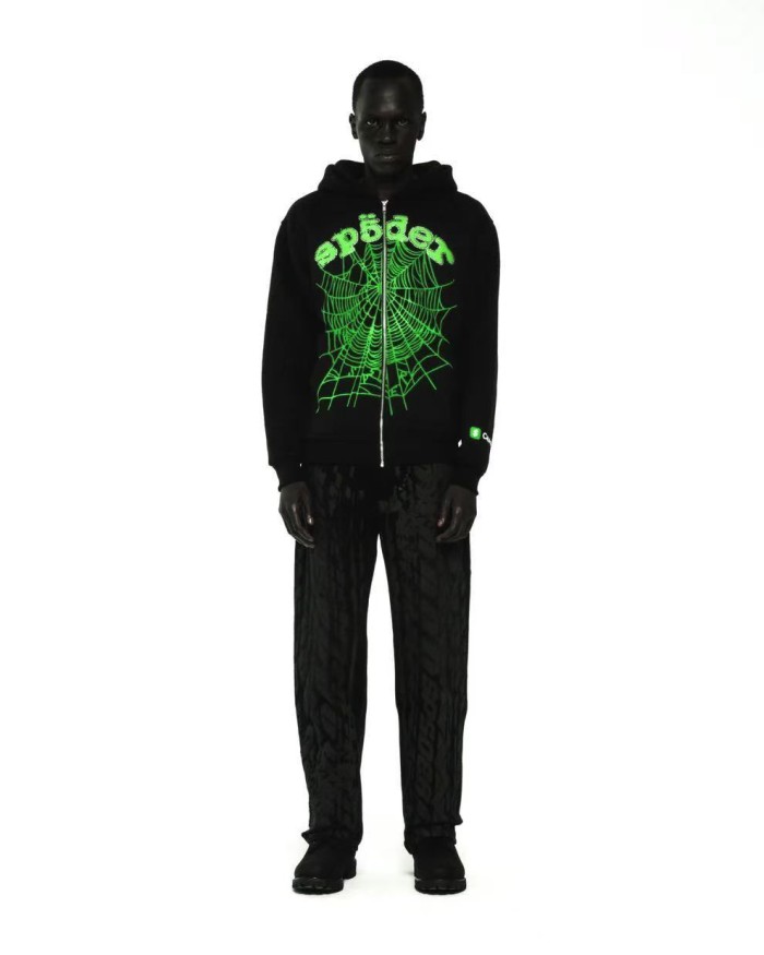 Sp5der Zipper hoodies FZWY2026