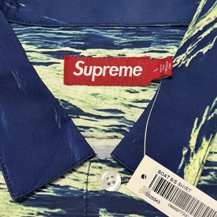 SUPREME SS25 BOAT S/S SHIRT FZCS625