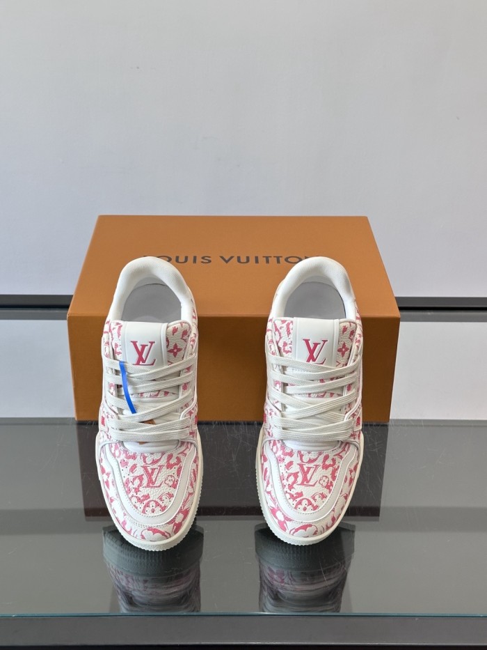 LV Monogram Leopard TRAINER Shoes sneaker FZXZ299