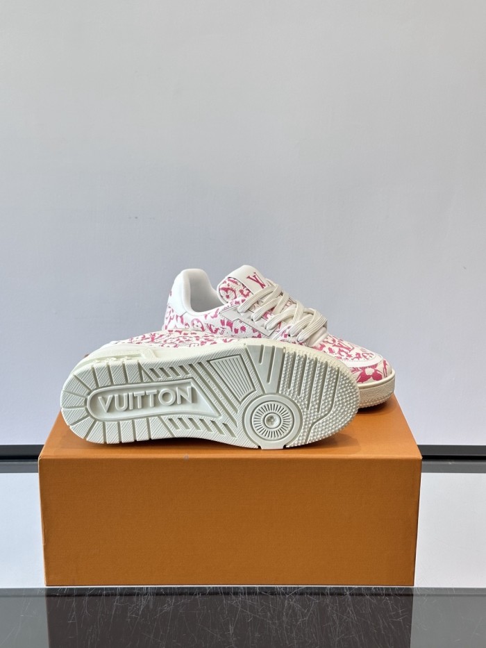 LV Monogram Leopard TRAINER Shoes sneaker FZXZ299