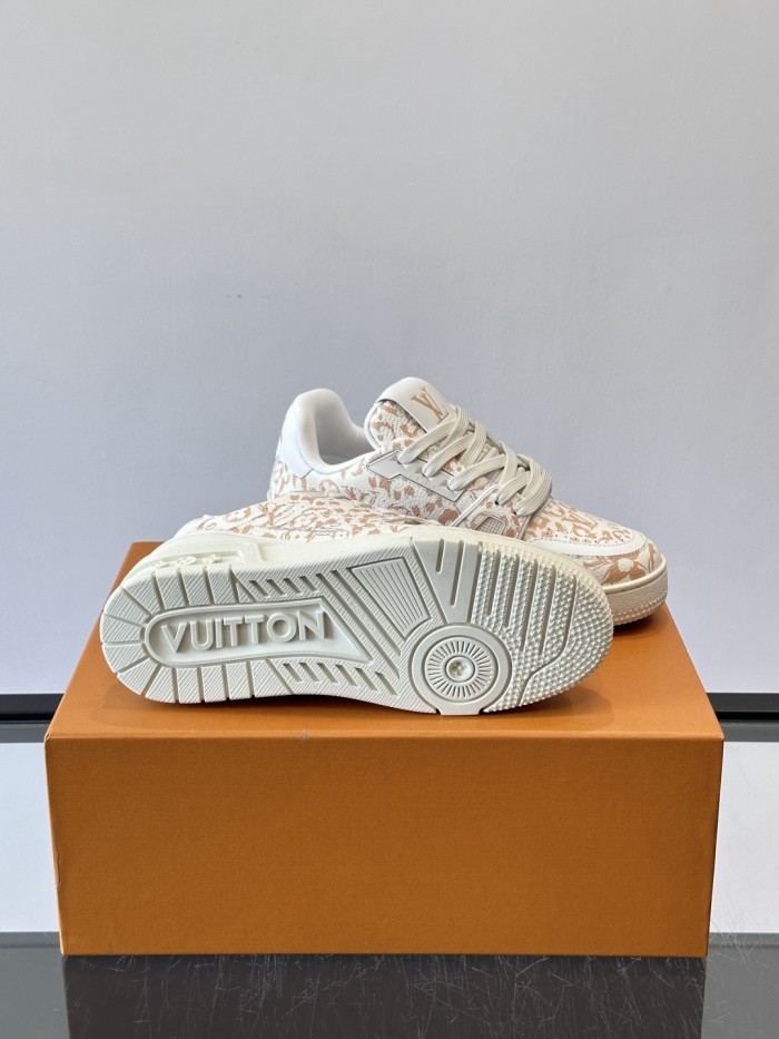 LV Monogram Leopard TRAINER Shoes sneaker FZXZ299