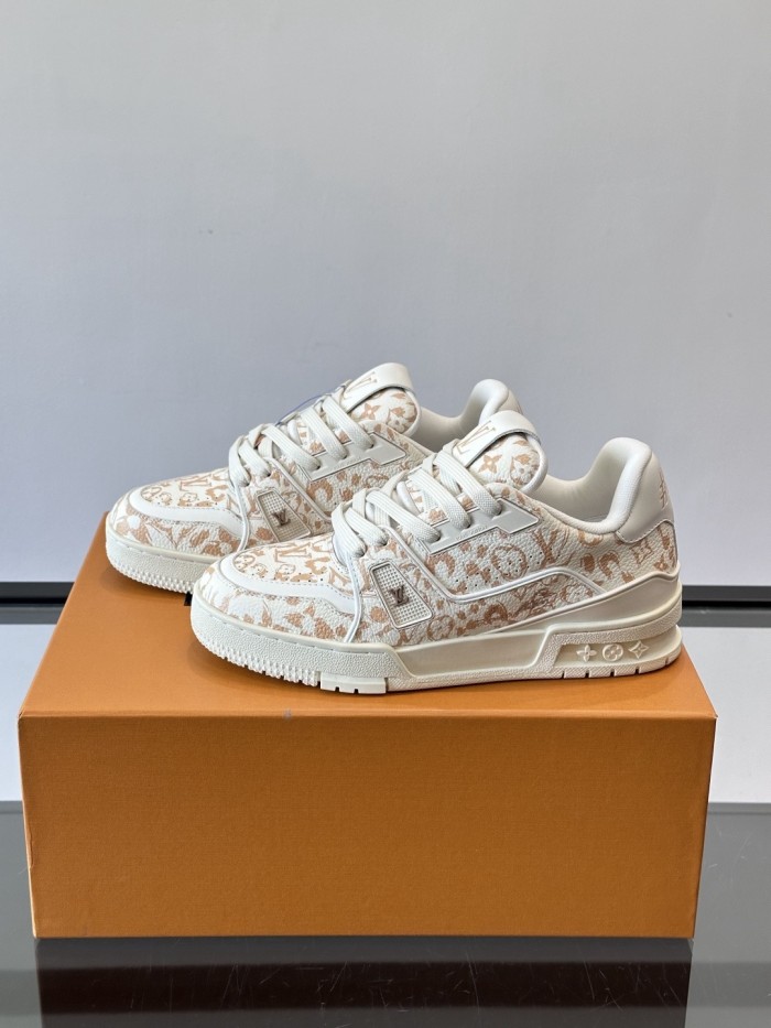 LV Monogram Leopard TRAINER Shoes sneaker FZXZ299