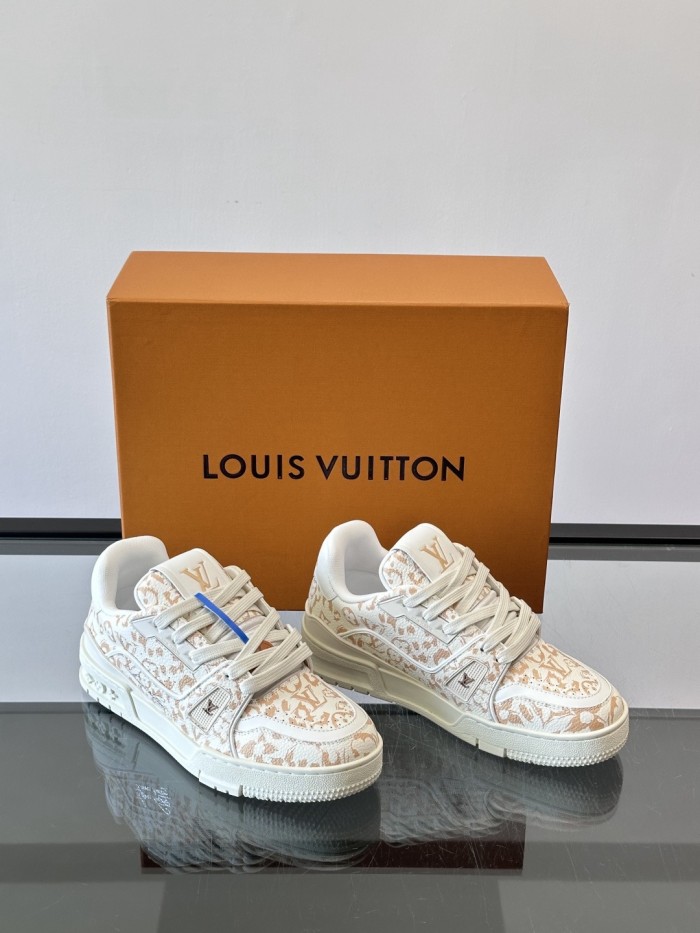 LV Monogram Leopard TRAINER Shoes sneaker FZXZ299