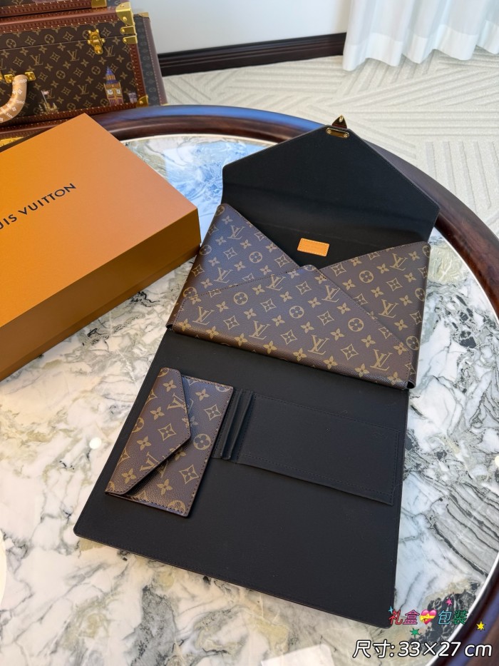 LV MARK Monogram mark folder Storage bag FZPJ144