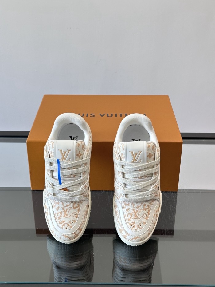 LV Monogram Leopard TRAINER Shoes sneaker FZXZ299