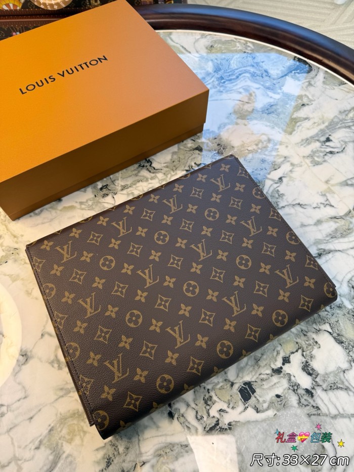 LV MARK Monogram mark folder Storage bag FZPJ144