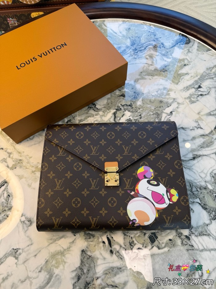LV MARK Monogram mark folder Storage bag FZPJ144