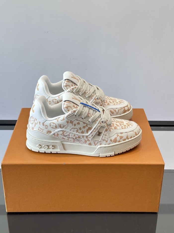 LV Monogram Leopard TRAINER Shoes sneaker FZXZ299