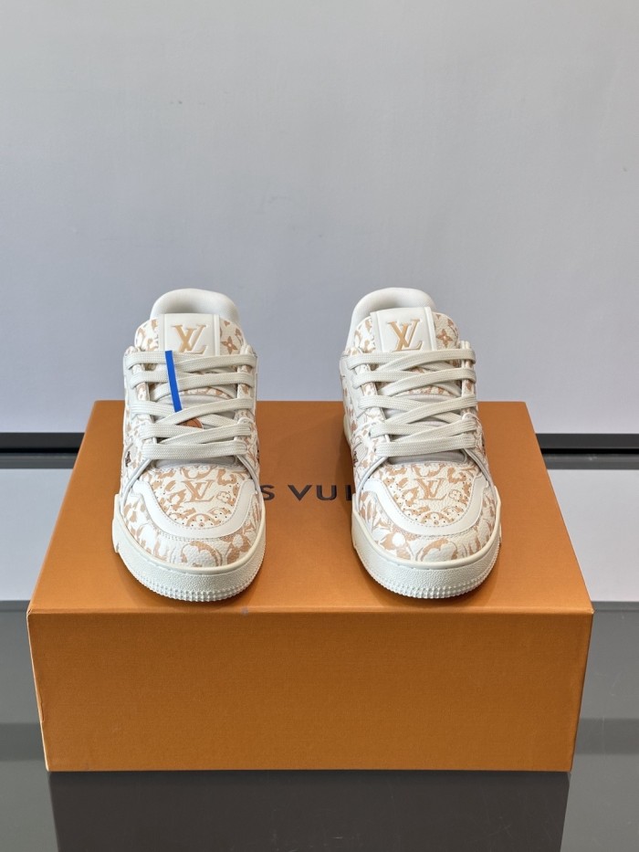 LV Monogram Leopard TRAINER Shoes sneaker FZXZ299