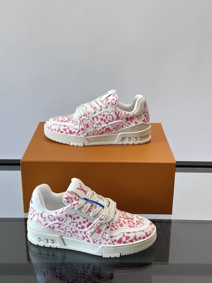 LV Monogram Leopard TRAINER Shoes sneaker FZXZ299
