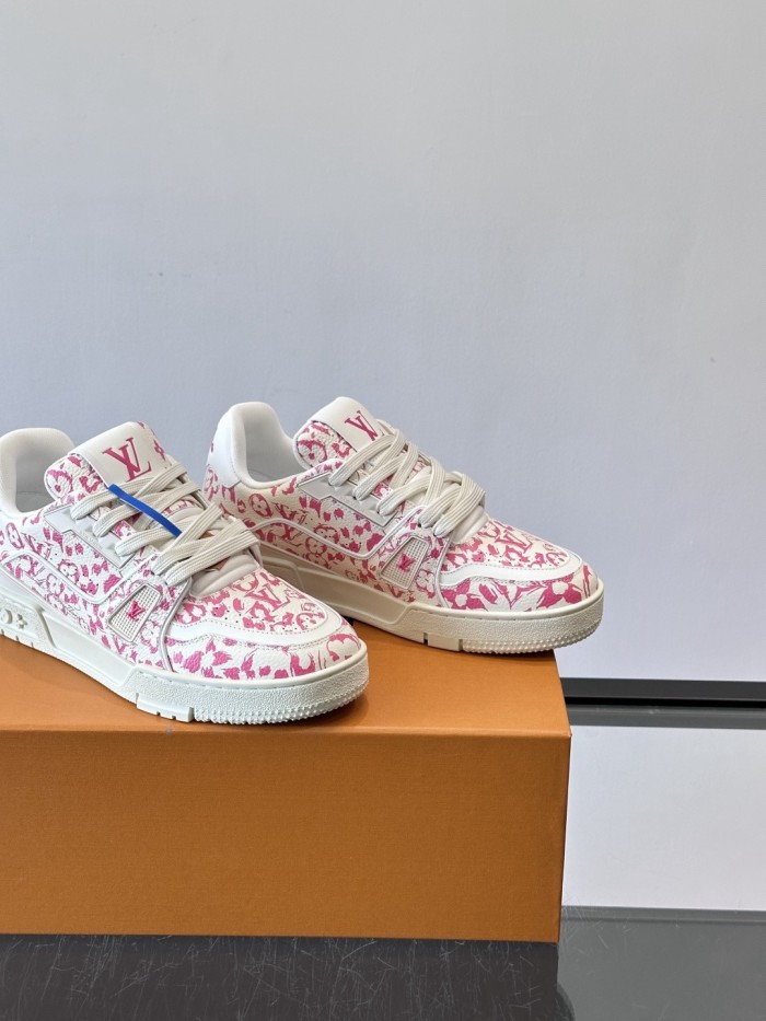 LV Monogram Leopard TRAINER Shoes sneaker FZXZ299