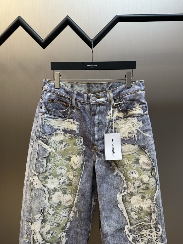 Acne studios Trompe-l’œil jeans - 1981 FZKZ1830