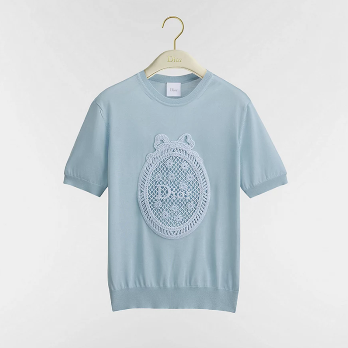 DIOR Dioriviera Dior Médaillon Knit tee FZTX5965