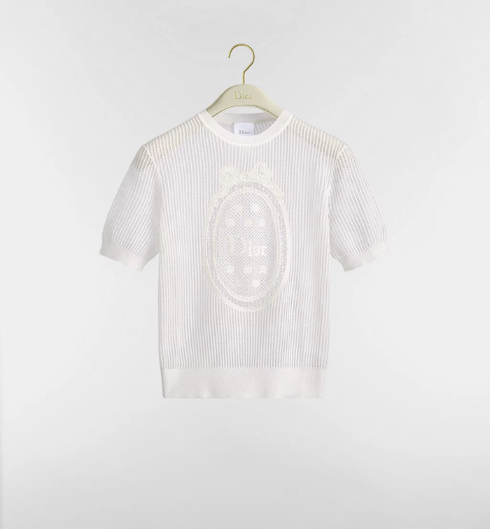 DIOR Dioriviera Dior Médaillon Knit tee FZTX5964