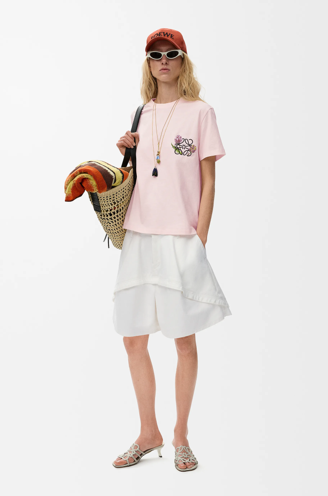 LOEWE Artichoke Anagram tee FZTX5956