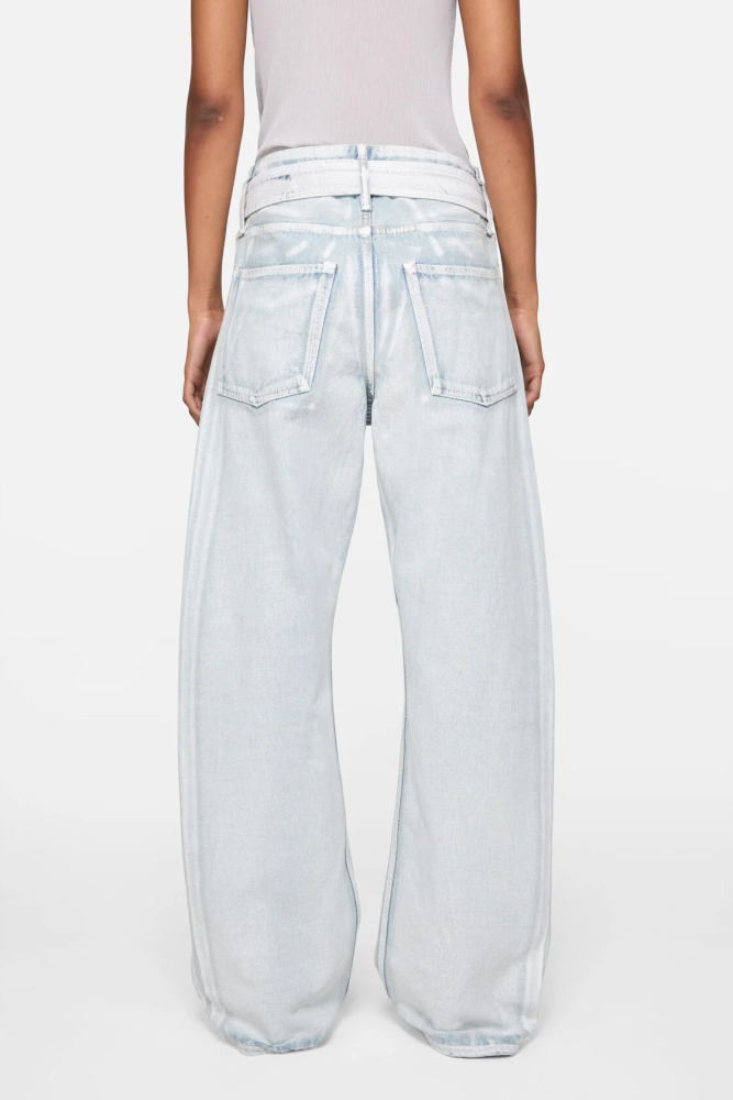 Acne studios Denim trousers with belt JEANS FZKZ1837