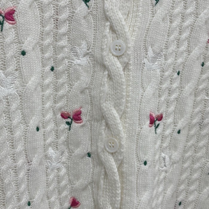 DIOR Doves & Roses Dioramour Cardigan FZMY832