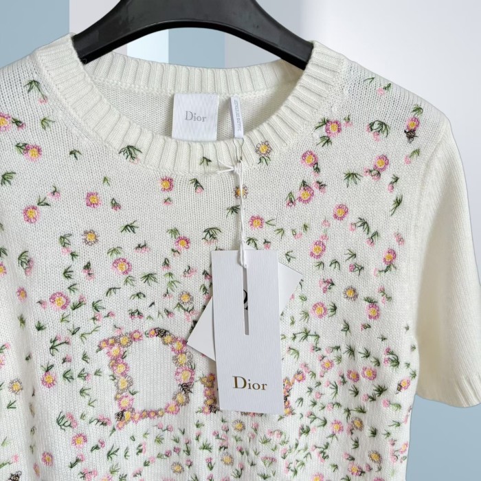 DIOR Daisy Garden Knit Tee FZTX5972