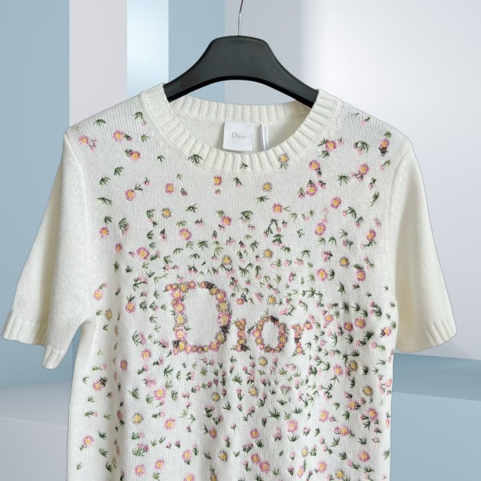 DIOR Daisy Garden Knit Tee FZTX5972