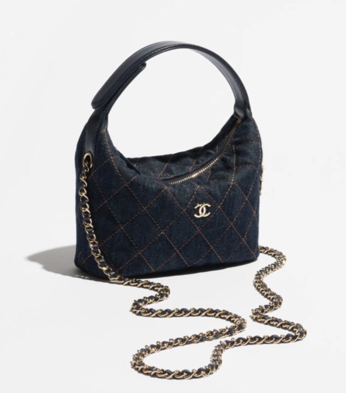Chanel 26P Denim Hobo Bag FZBB209