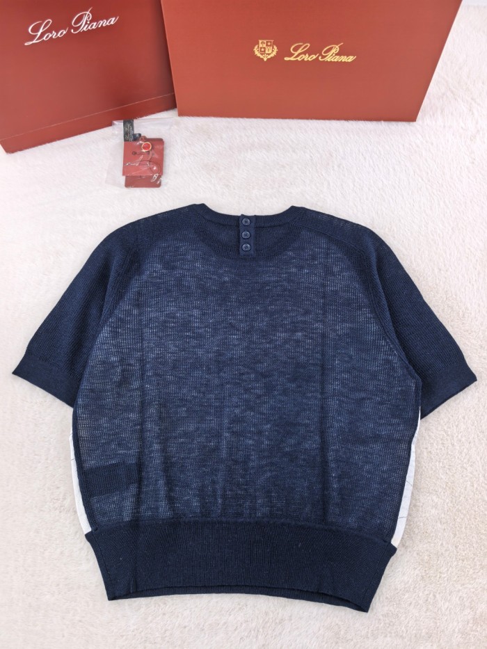 Loro Piana Libeccio Knitted Tee FZTX5980