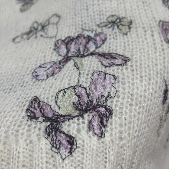 DIOR Embroidery Sweater Cardigan Knit tee vest FZTZ100
