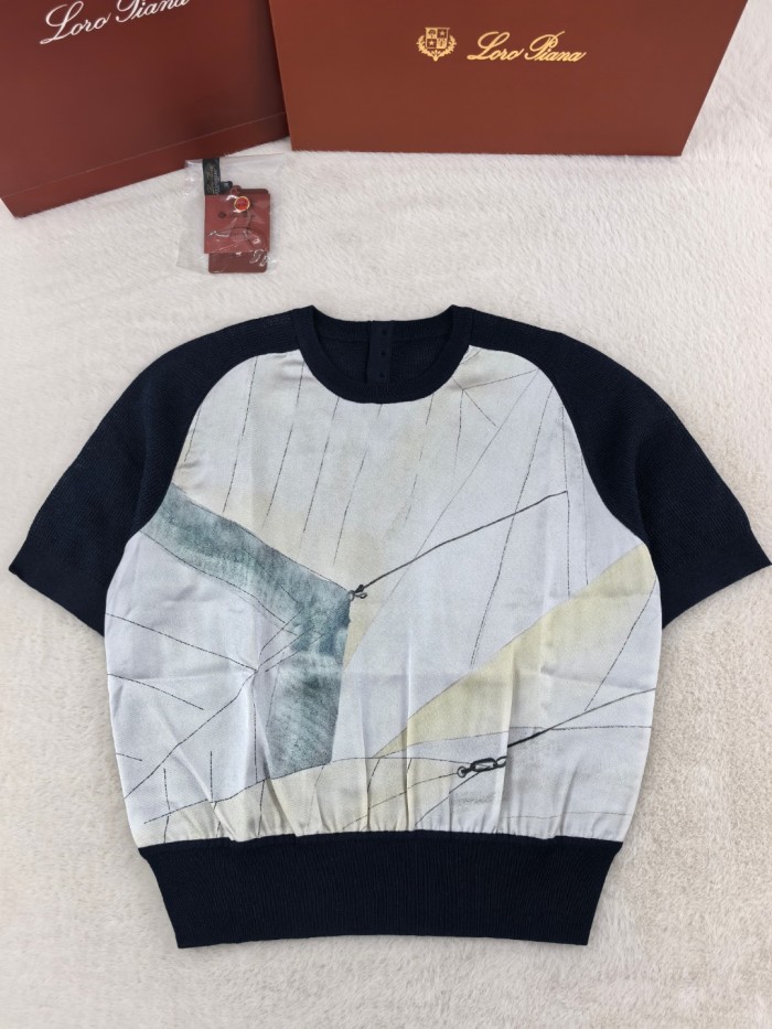Loro Piana Libeccio Knitted Tee FZTX5980