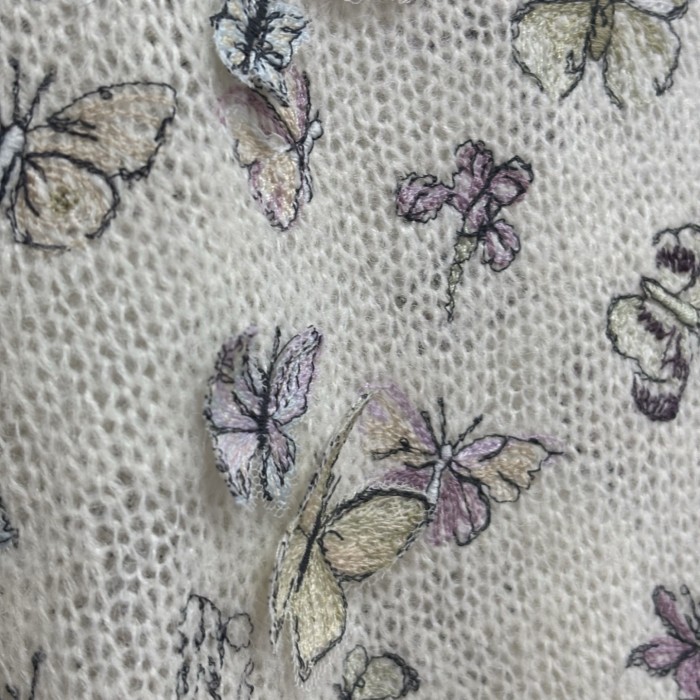 DIOR Embroidery Sweater Cardigan Knit tee vest FZTZ100