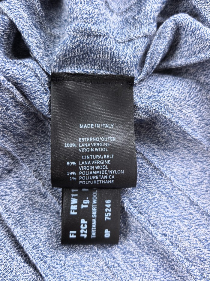 Loro Piana Tartana Knitted Dress FZQZ030