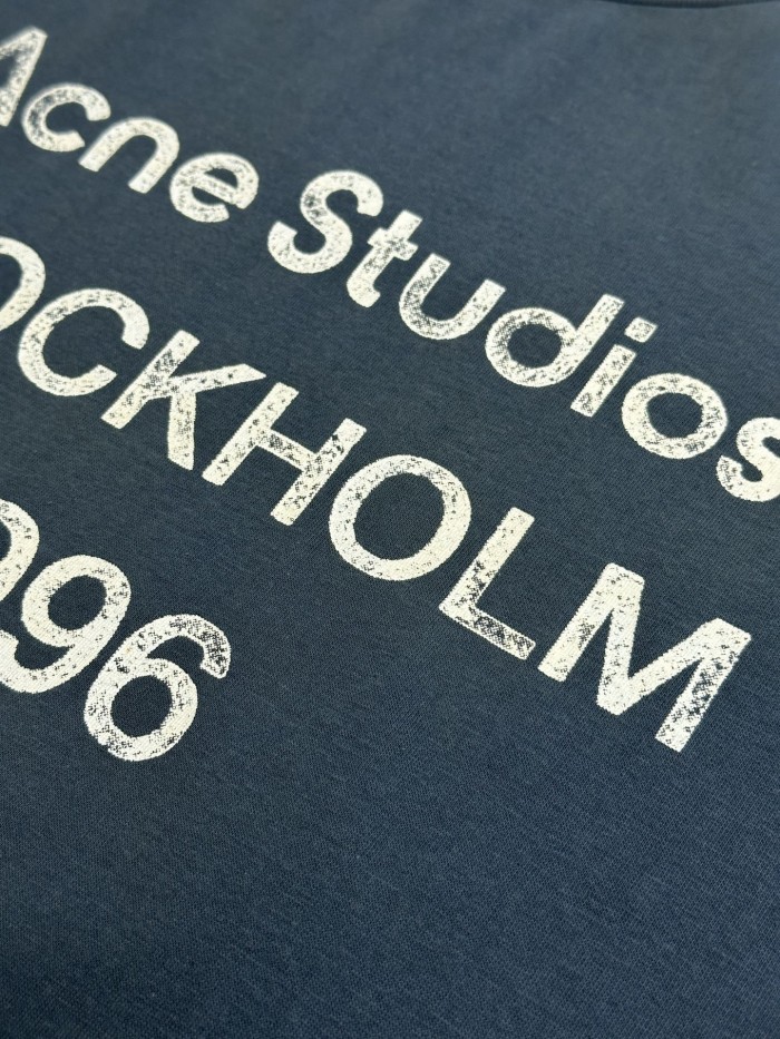 Acne Studios SPRAYED 1996 LOGO LS T-SHIRT FZTX5993