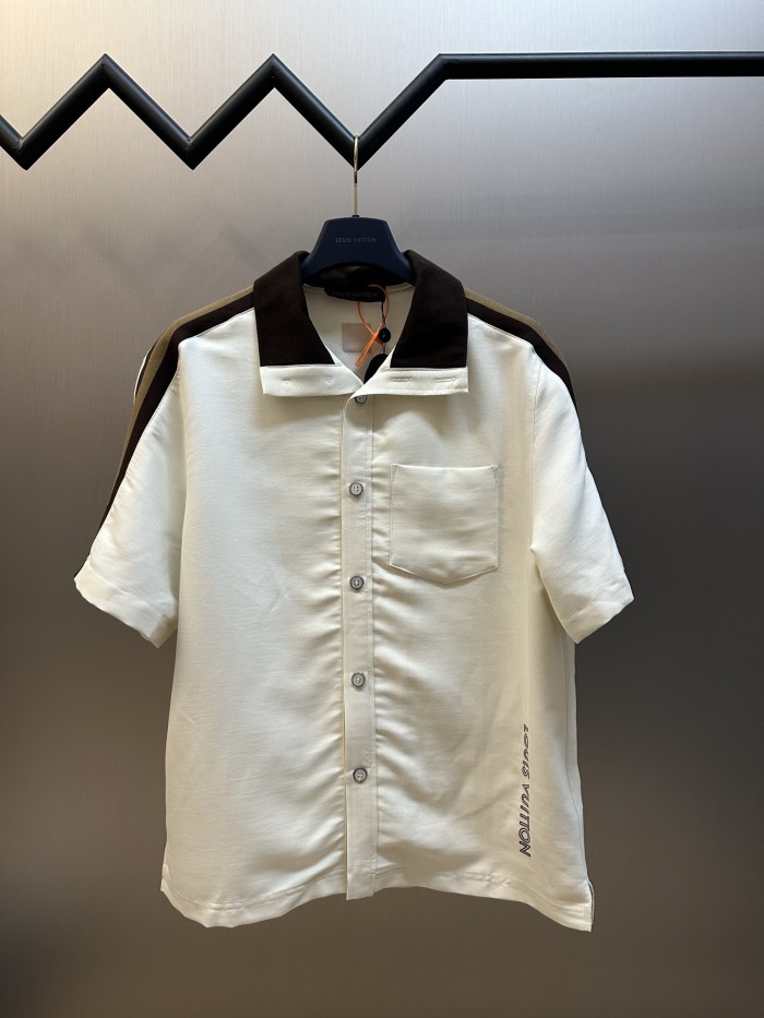 LV bicolor warm up Shirts FZCS630