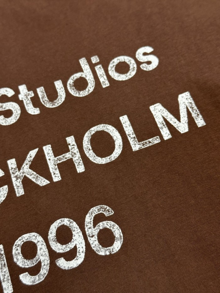 Acne Studios SPRAYED 1996 LOGO LS T-SHIRT FZTX5993
