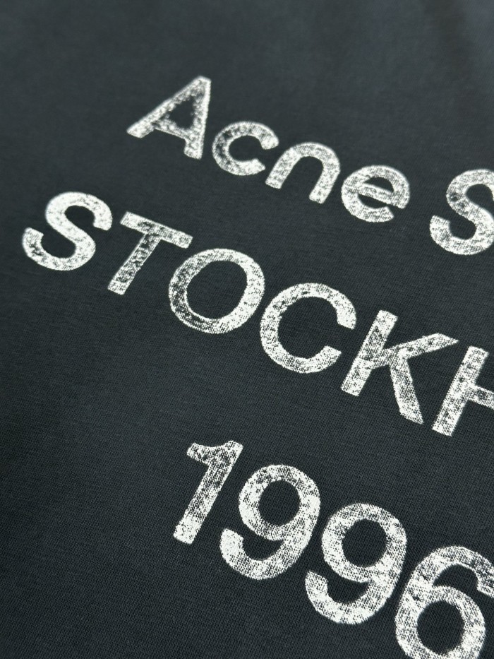 Acne Studios SPRAYED 1996 LOGO LS T-SHIRT FZTX5993