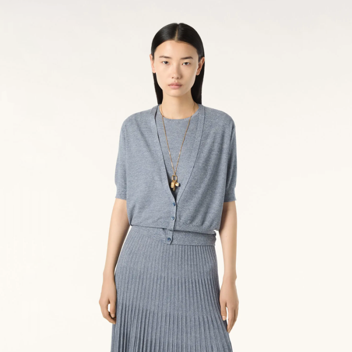 Loro Piana Tartana Cardigan FZMY838