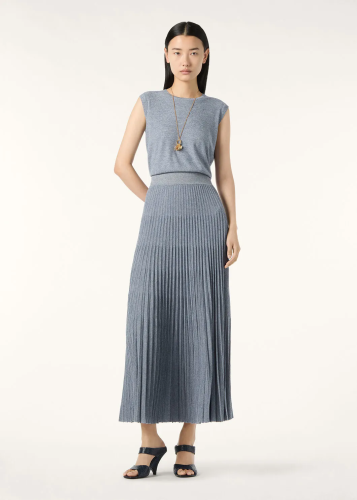Loro Piana Tartana Knitted Sleeveless Tee FZTX6000