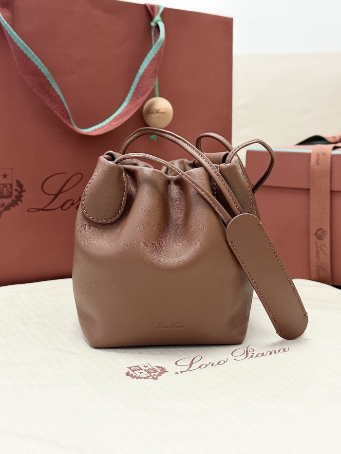 Loro Piana Bale Softy shoulder Bag FZBB223