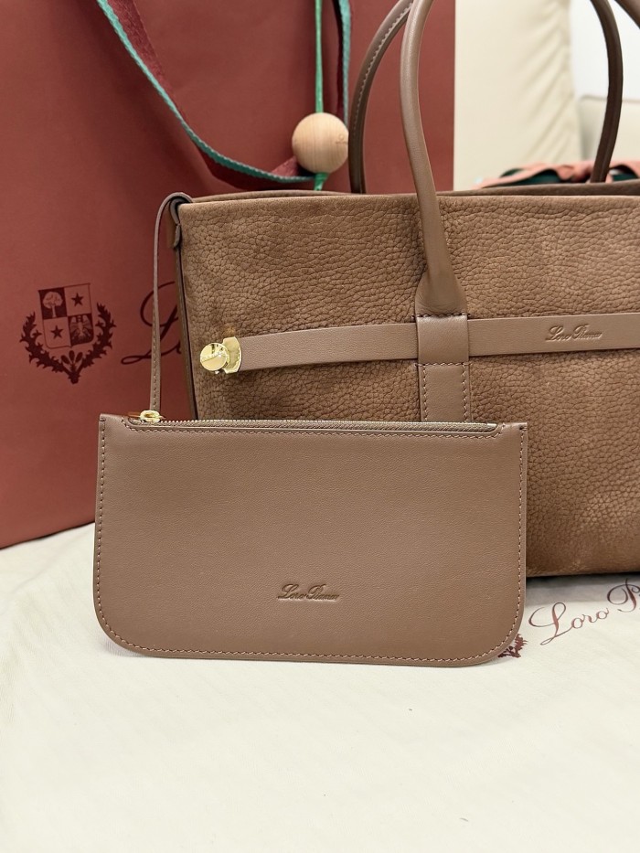 Loro Piana Ghiera Shopper Handbag  Small Size FZBB221
