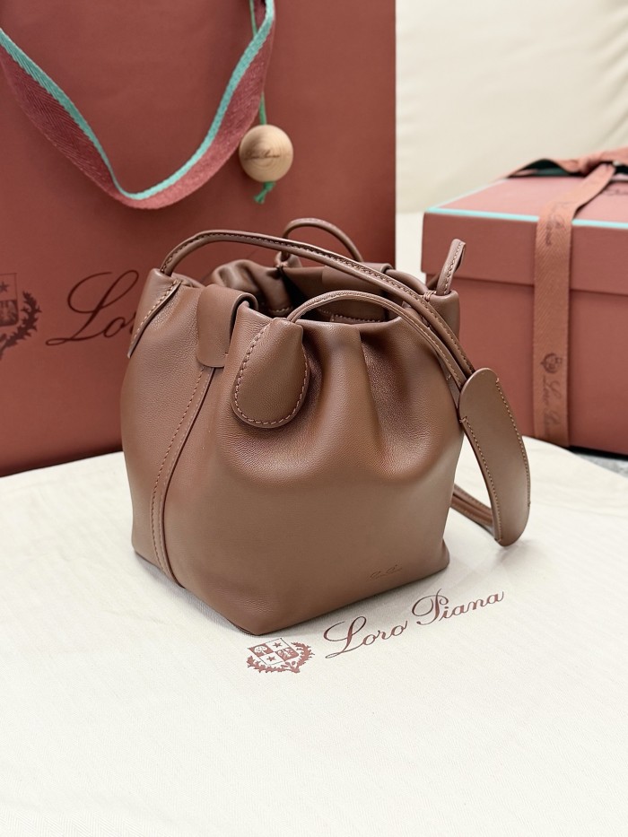 Loro Piana Bale Softy shoulder Bag FZBB223