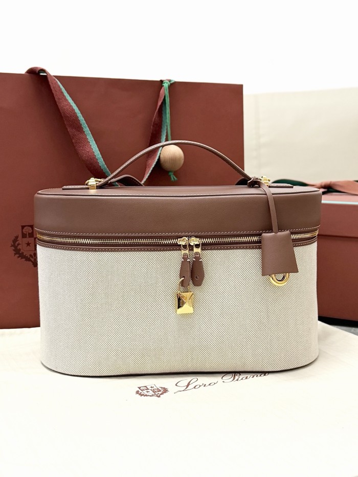Loro Piana Extra Vanity Case L30 Handbag FZBB225