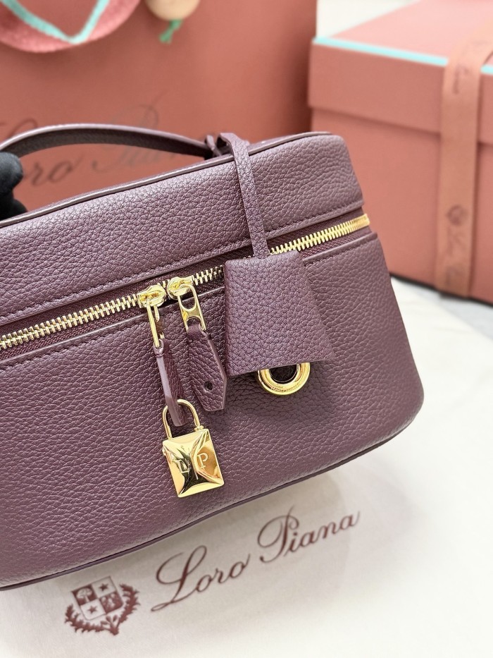 Loro Piana Extra Vanity Case Handbag FZBB224