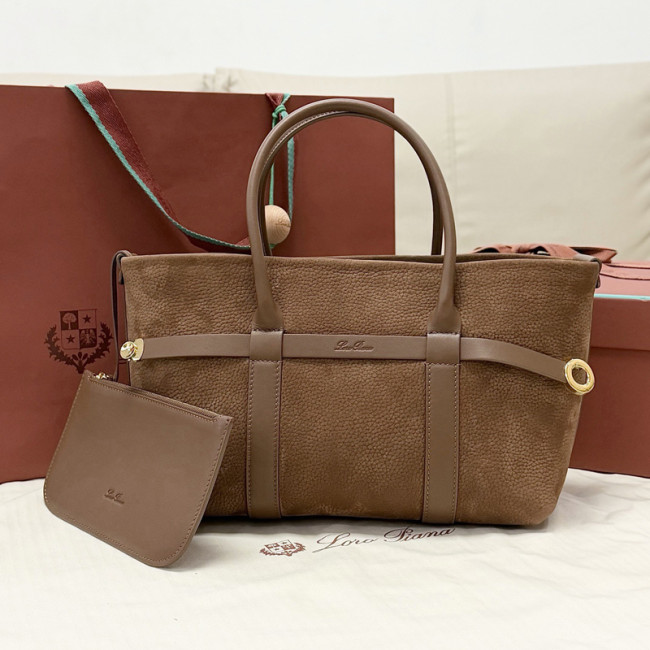 Loro Piana Ghiera Shopper Handbag  Small Size FZBB221