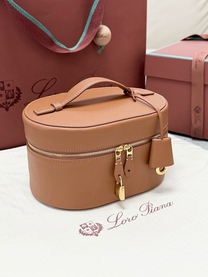 Loro Piana Extra Vanity Case Handbag FZBB224