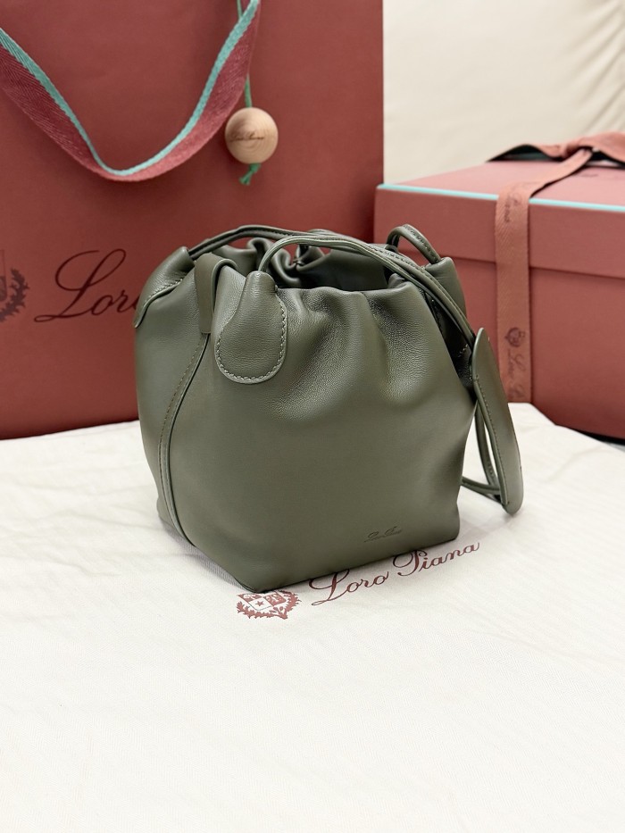 Loro Piana Bale Softy shoulder Bag FZBB223