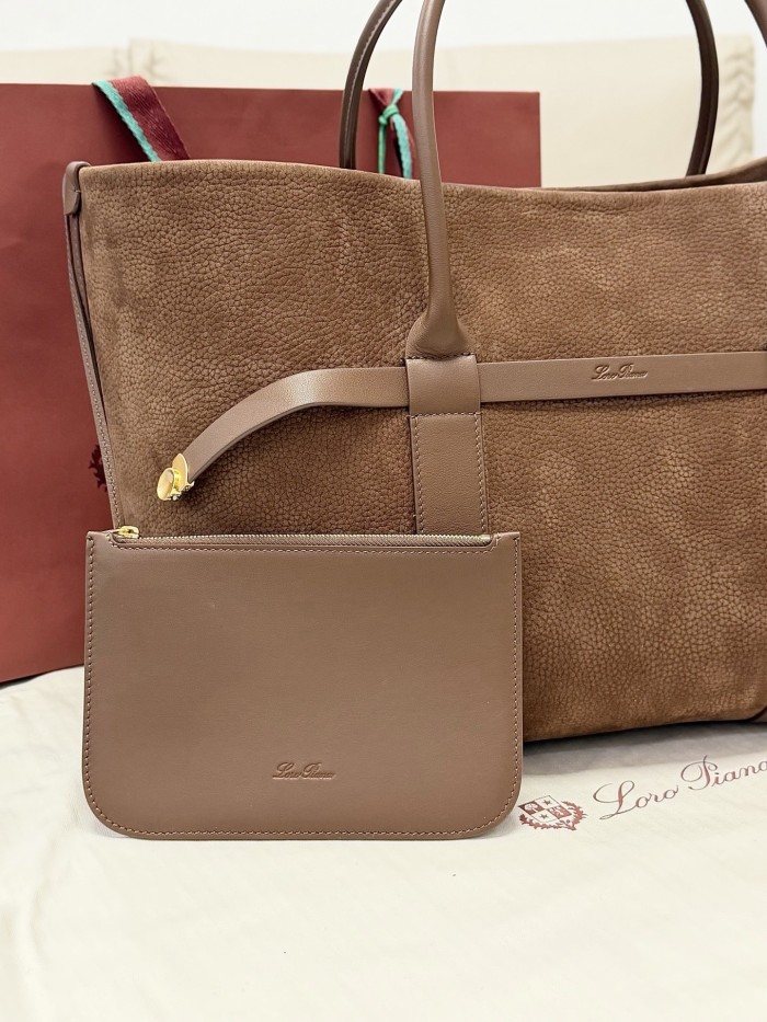 Loro Piana Ghiera Shopper Handbag FZBB220