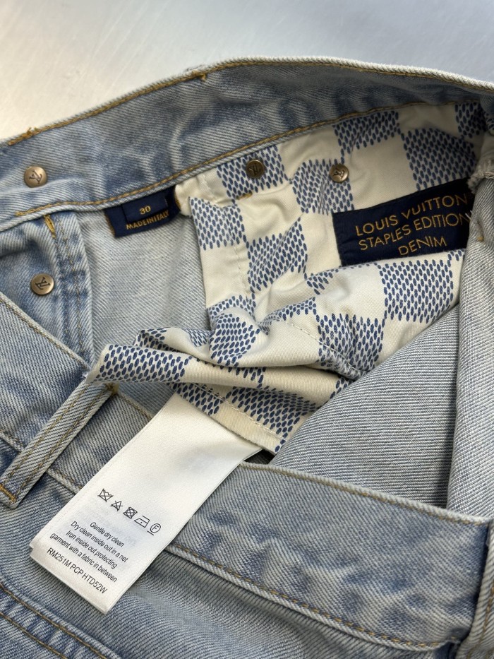 LV Denim Shorts FZKZ1853