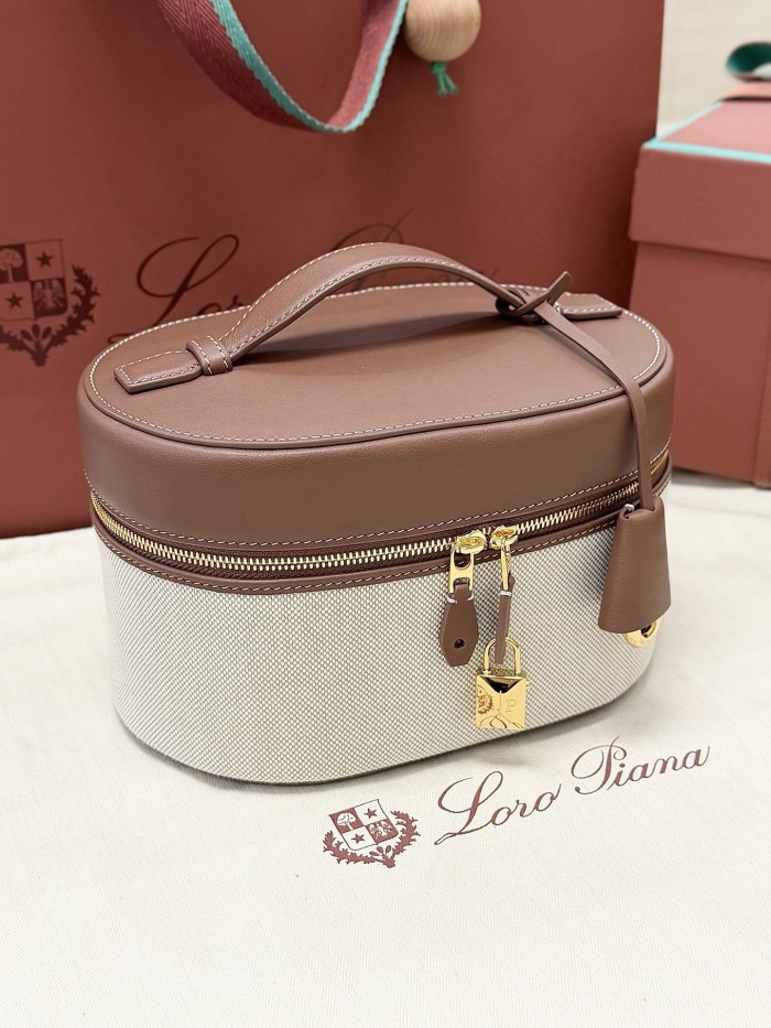 Loro Piana Extra Vanity Case Handbag FZBB224