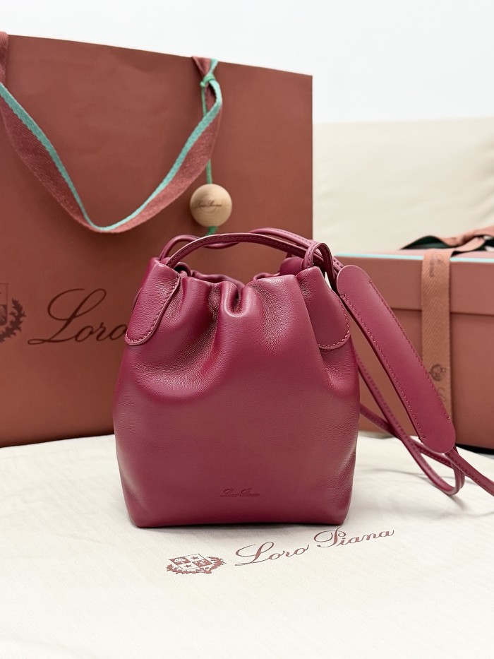 Loro Piana Bale Softy shoulder Bag FZBB223